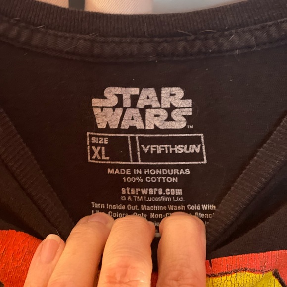 Star Wars Dark Side Comic Graphic T Shirt size XL Darth Vader - Picture 4 of 4